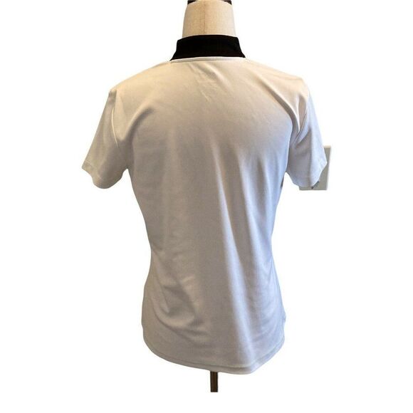 Izod Womens Size Small Perform Movement Cool FX Golf Top Short Sleeves Green - Picture 4 of 6